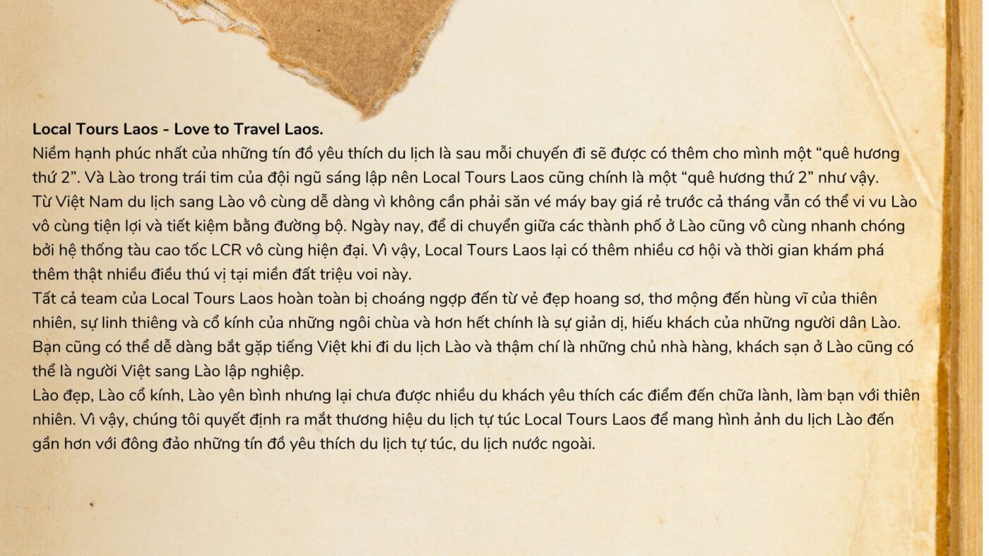 Local Tours Laos